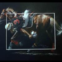 Horse Ball Belgique  -  24 x 30 cm