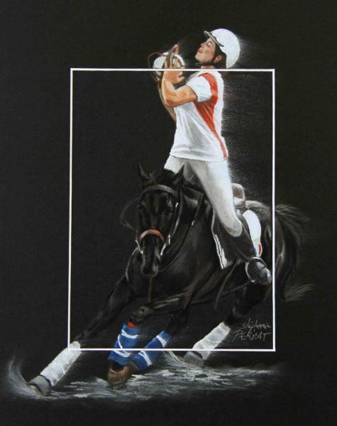 Horse Ball France  -  24 x 30 cm